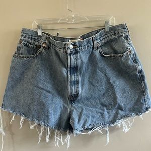 Vintage Levi’s Denim Shorts Cut Off Distressed